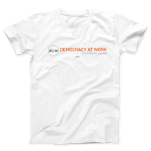 Load image into Gallery viewer, Democracy at Work Logo T-Shirt